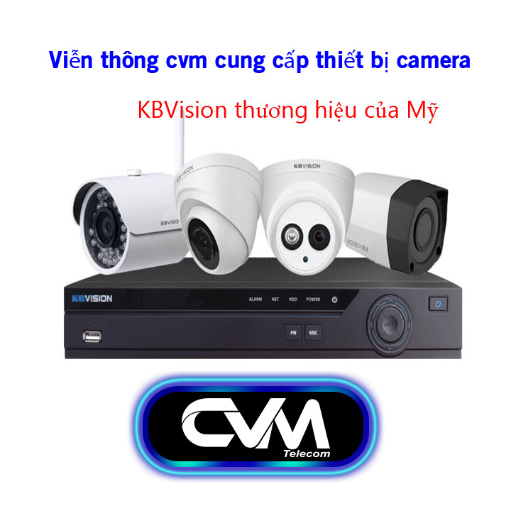 lắp camera KB Vision tại nha trang