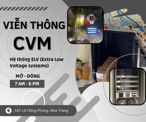 Viễn thông cvm cung cấp những thiết bị vật tư cáp quang